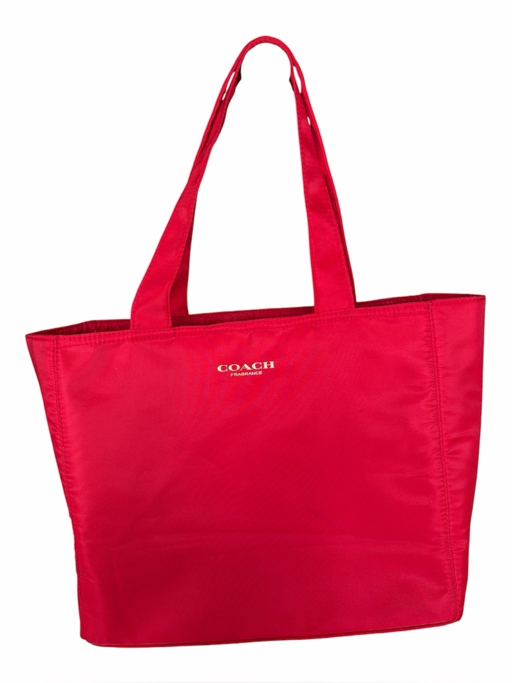 COACH Fragrance Red Tote Bag